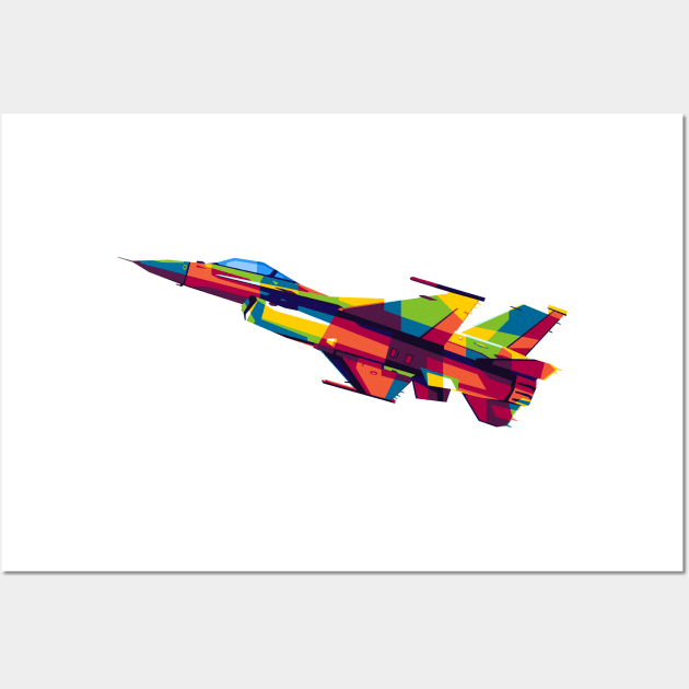 F-16 Fighting Falcon Wall Art by wpaprint